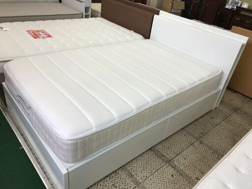 ニトリ　セミダブルベッド　⑥