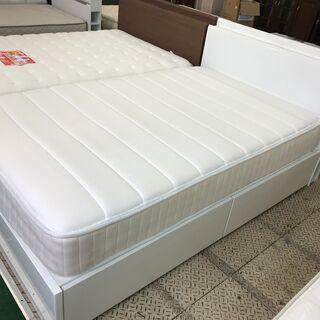 ニトリ　セミダブルベッド　⑥