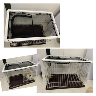 小型犬用ゲージ⁑取りに来てくれる方お譲りします！の画像