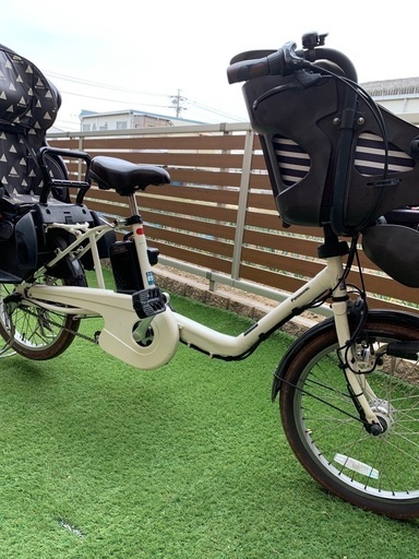 パナソニック電動アシスト自転車　3人乗り　子供乗せ