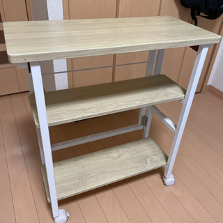 【3/28(日)まで】キッチンワゴン 57cm×26cm×65cm