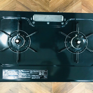 ★【引取り決定済み】中古品　Paloma都市ガスコンロ　排気口網欠品の画像