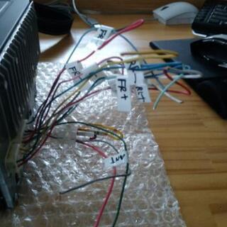 PIONEER 4スピーカーCD USB AUX対応　デッキ　美品の画像