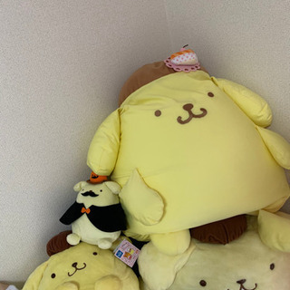 ポムポムプリングッズ沢山！！！【BIGぬいぐるみ、ポーチなど】の画像