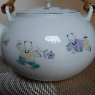 中国柄　急須の画像