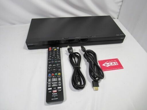 JKN2107/ブルーレイレコーダー/DVD/HDD容量500GB/ダブルチューナー/2番組同時録画/シャープ/SHARP/BD-NW510/中古品/