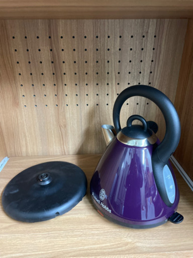 良品　russell hobbs ヘリテージケトル　パープル　2015年製