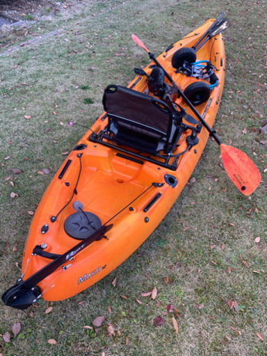 【決まりました】ライオット　マコ12 インパルスドライブカヤック(足漕ぎ)