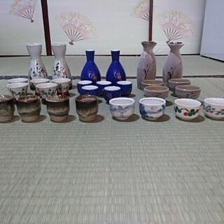 　お猪口　徳利　まとめ売りの画像
