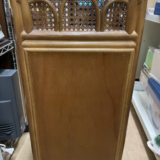 籐家具　4段　整理棚　リサイクルショップ宮崎屋21.3.7.  yの画像