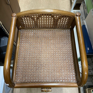 籐家具　4段　整理棚　リサイクルショップ宮崎屋21.3.7.  yの画像