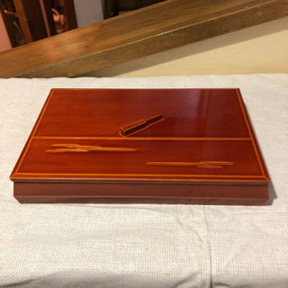 飛騨春慶漆の道具箱の画像