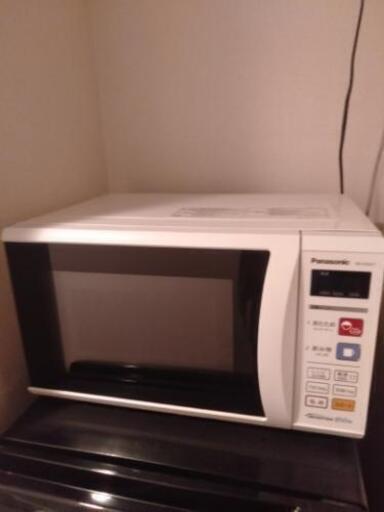 電子レンジ（Panasonic）説明書あり