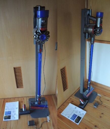使用少　超美品　ダイソン　コードレス掃除機　dyson V7 Fluffy　スタンド付き