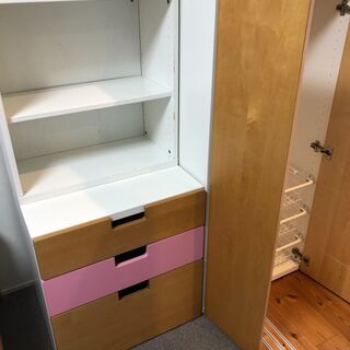 【値下げ】IKEA イケア STUVA コンビネーション　ピンクの画像
