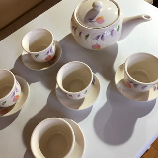 カップ　急須　セット　未使用です。の画像