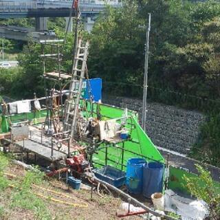 急募  地質調査助手 ボーリング作業助手  日当13000円より     の画像