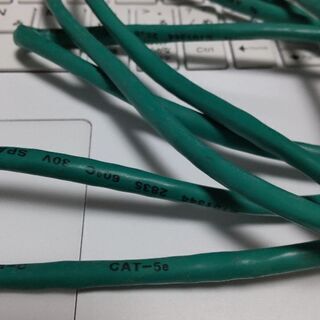 LANケーブル　CAT５Eの画像
