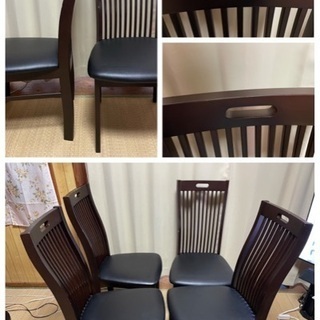 ダイニングチェア４脚の画像