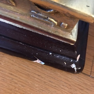 エジプトアヌビス神　置き時計　1000円の画像