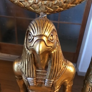 エジプトアヌビス神　置き時計　1000円の画像