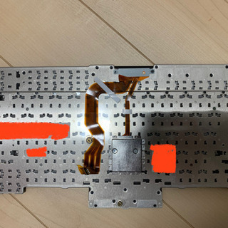 レノボ　Thinkpad ノートPC キーボードの画像