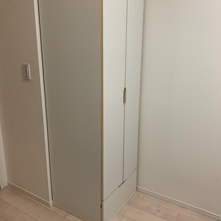 衣装タンス　衣類ラック　収納　白の画像