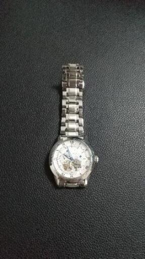 bulova 機械式 自動巻き腕時計 スケルトン