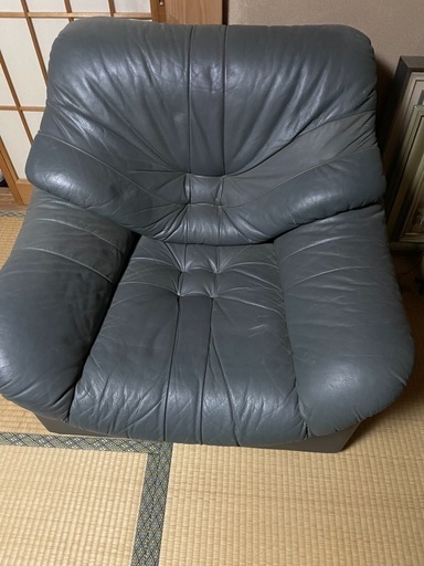 ソファ一人用【本革】
