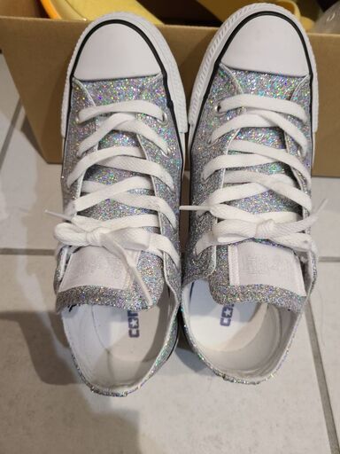 コンバース　グリッター　CONVERSE