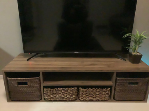 テレビ台　テレビボード　バスケット他セット　ニトリ