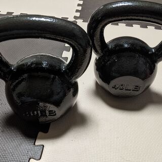 ケトルベル 40lb 2個セット