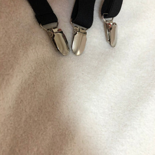 中古？サスペンダー　男の子用　黒の画像