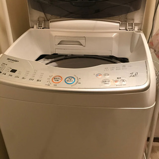 シャープ洗濯機7㌔の画像
