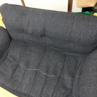 【無料】2人掛けソファ譲りますの画像