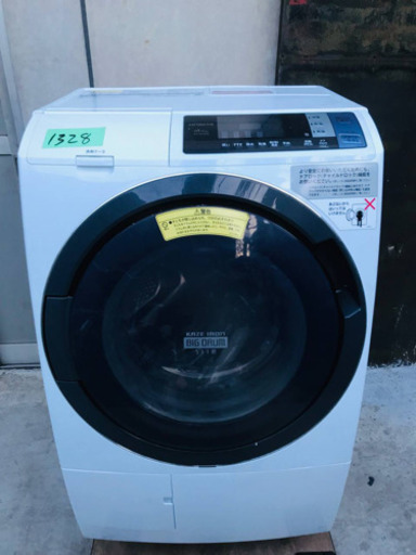 ①✨2018年製✨‼️ドラム式入荷‼️10.0kg‼️ ✨乾燥機能付き✨1328番 HITACHI✨日立電気洗濯乾燥機✨BD-SG10