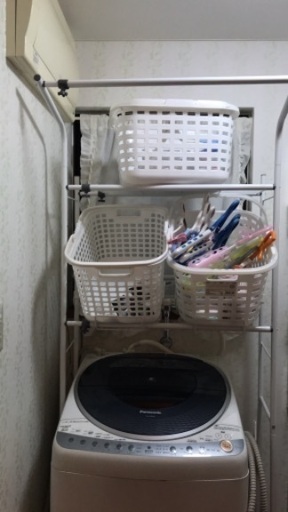 洗濯機の棚