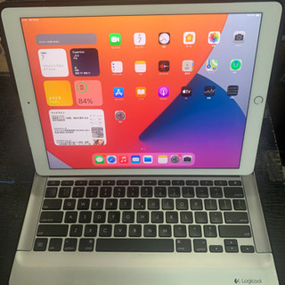 【SIMフリー】第1世代 iPad pro 12.9インチ 128gb シルバー キーボード付き