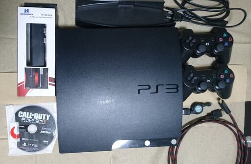 PS3 HDD1TB　コントローラー2個セット