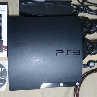 PS3 HDD1TB　コントローラー2個セット