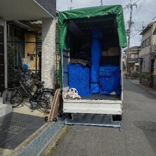 1～2人暮らし引っ越し(軽トラ幌車両)(不要品回収可能) 【運搬...