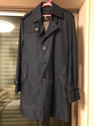 メンズトレンチコート　ブラックレーベル