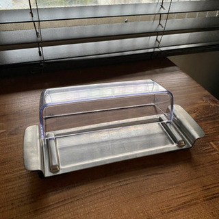 oxo ステンレス　バターディッシュ　ストッパー付き
