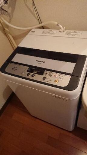 パナソニック洗濯機5キロ取来人