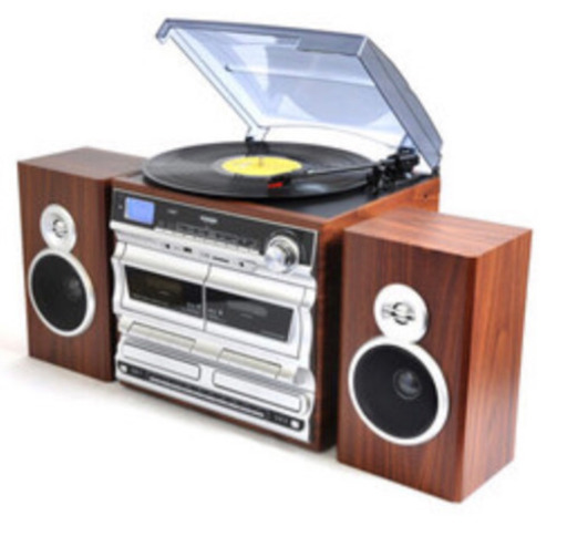 VERSOS マルチレコードプレーヤー VERSOS VS-M003 Wカセットマルチ