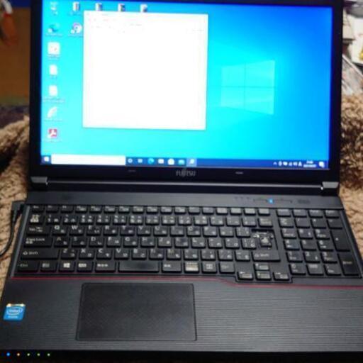 決まりました。終了です。富士通15型Windows10