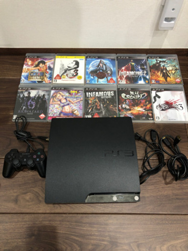 PS3 本体　ソフト10本セット