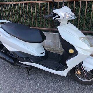 軽量コンパクト 二人乗りOK 希少なシグナスZ 前後10インチ ...