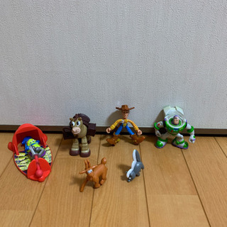 トイストーリー　ソフビセット　フィギュア　美品