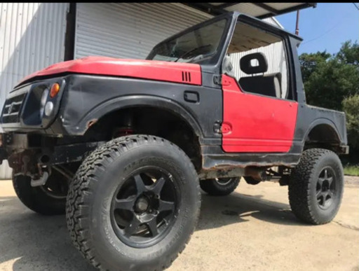 ジムニー　バギー　デフロック　バンカット　ja22